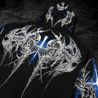 Death Blight Oversized Zip-Up Hoodie [PULSE]