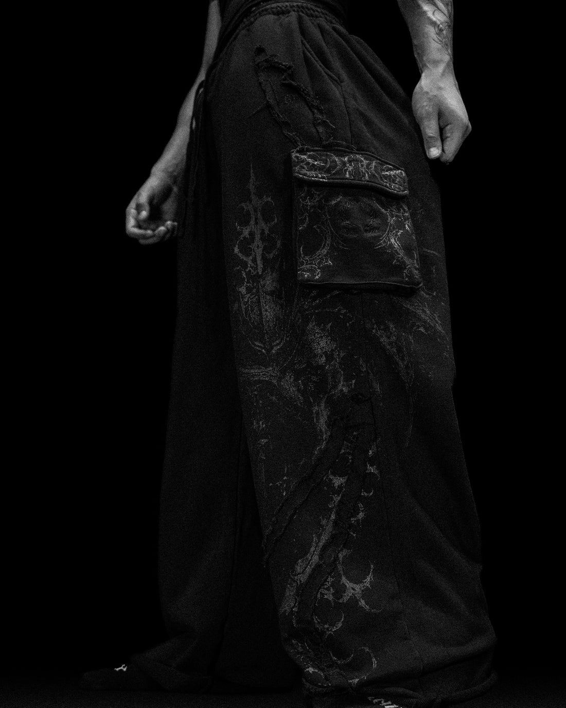 Dark Forge Tarnished Oversized Cargos [MIDNIGHT]