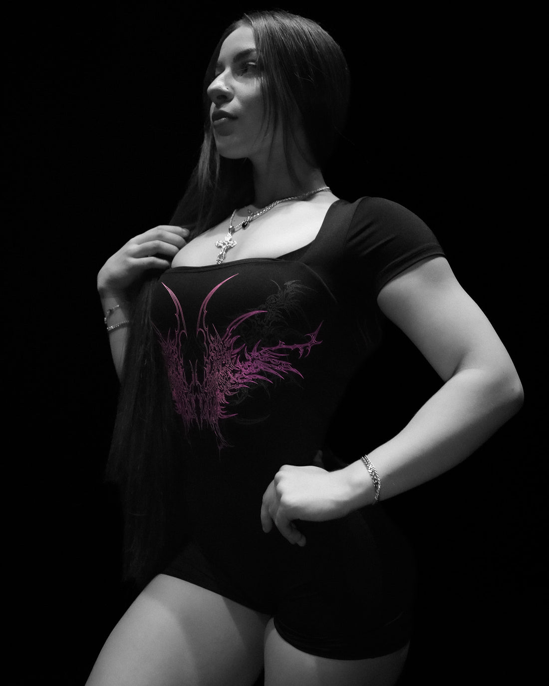 Women's Void Tech™ Night Phoenix Onepiece Bodysuit [BLOSSOM PINK]