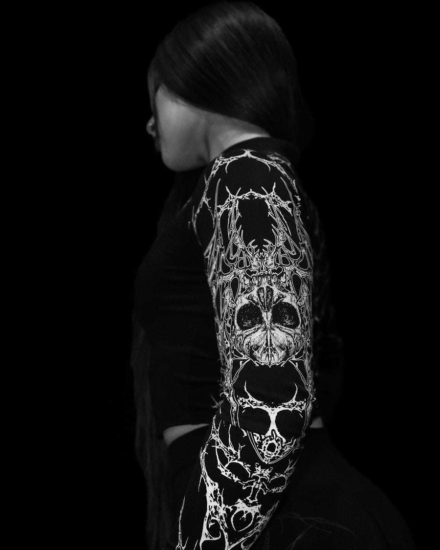 Women's Void Tech™ Widowmaker Zip-up Compression Jacket [VOID BLACK]