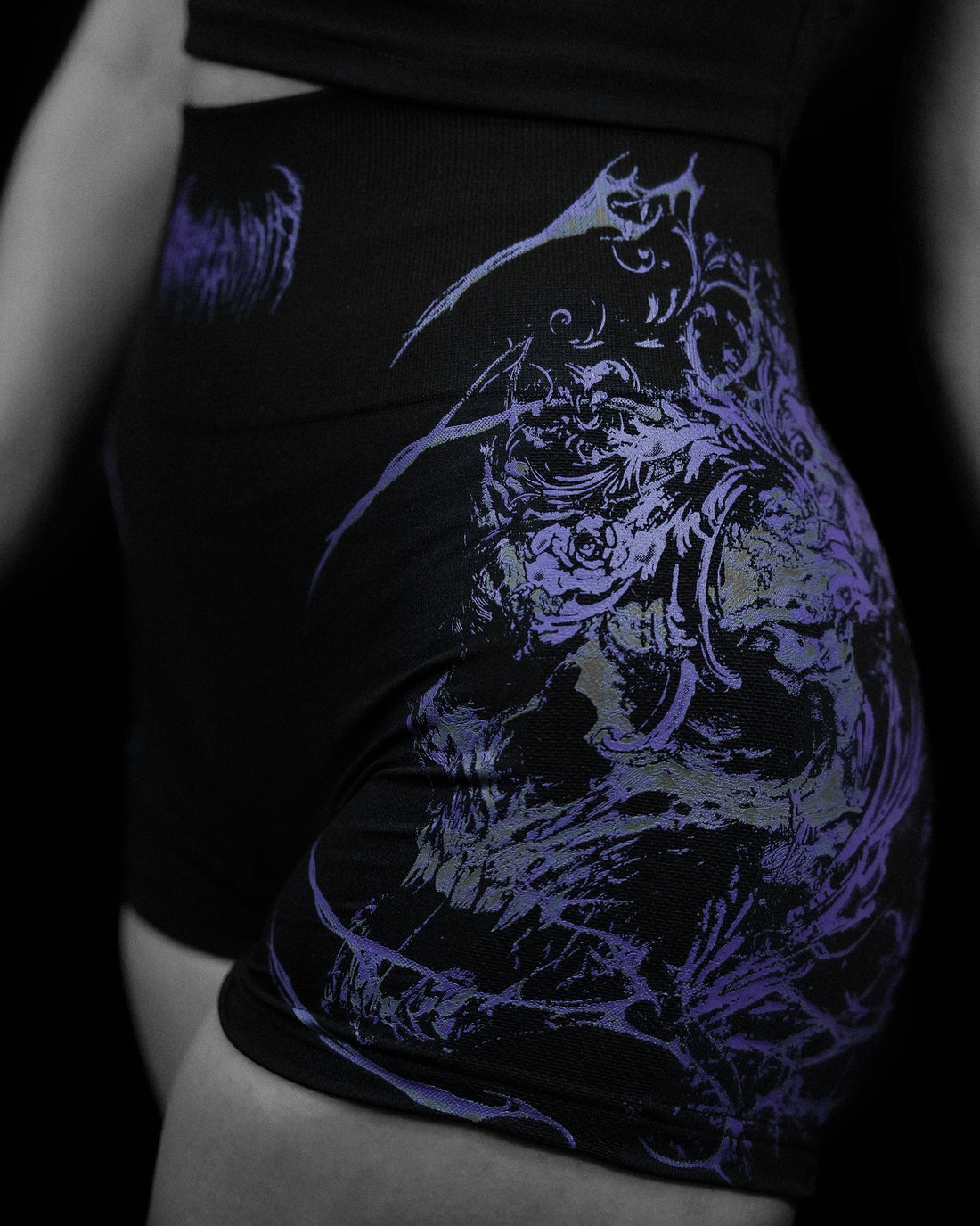 Womens Void Tech™ Soul Thorn Seamless Shorts [DUSK]