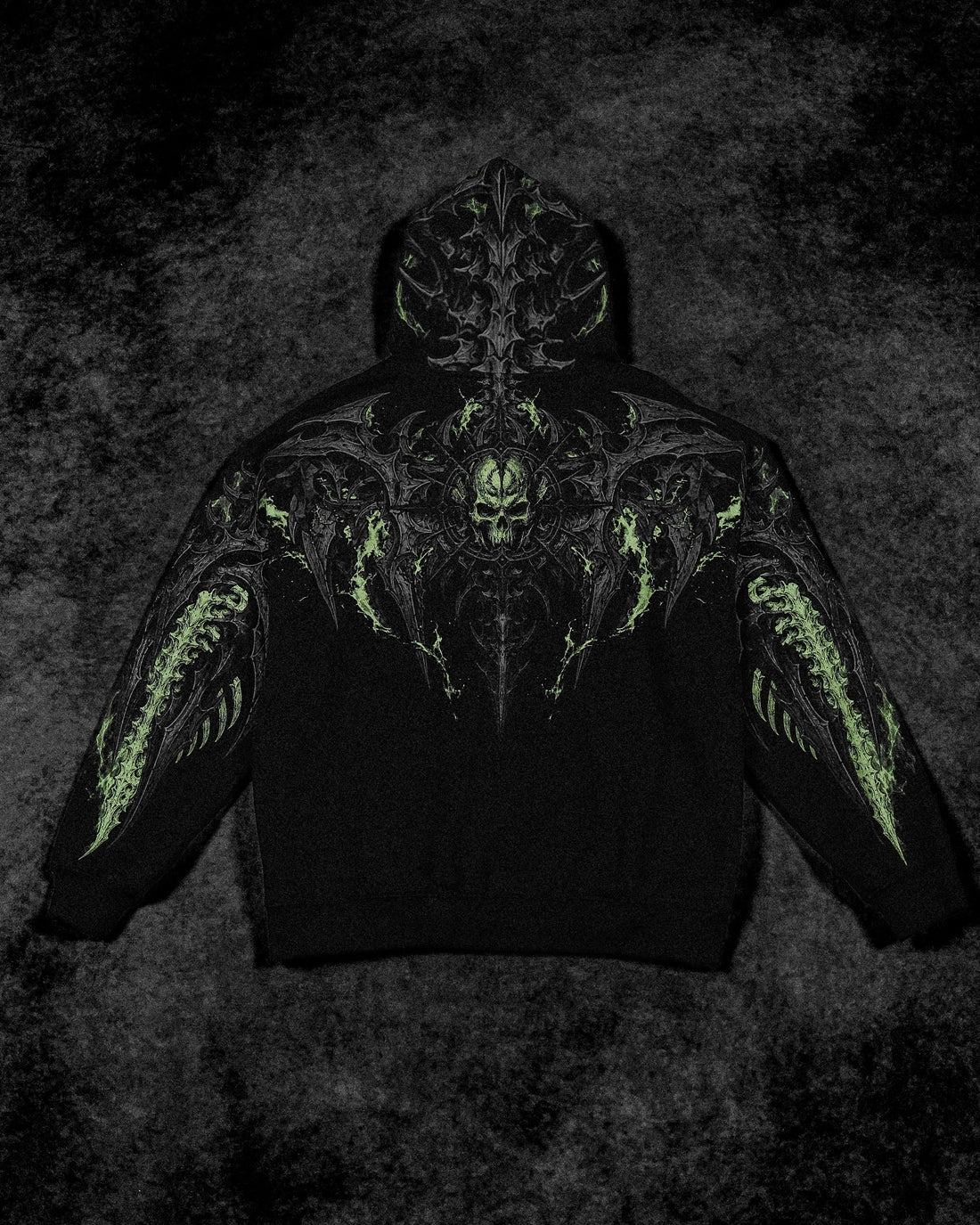 Death Slayer Oversized Zip-up Hoodie [DECAY]
