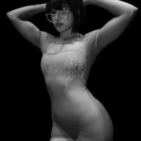 Women's Void Tech™ Dark Ember Bodysuit [SILVER]