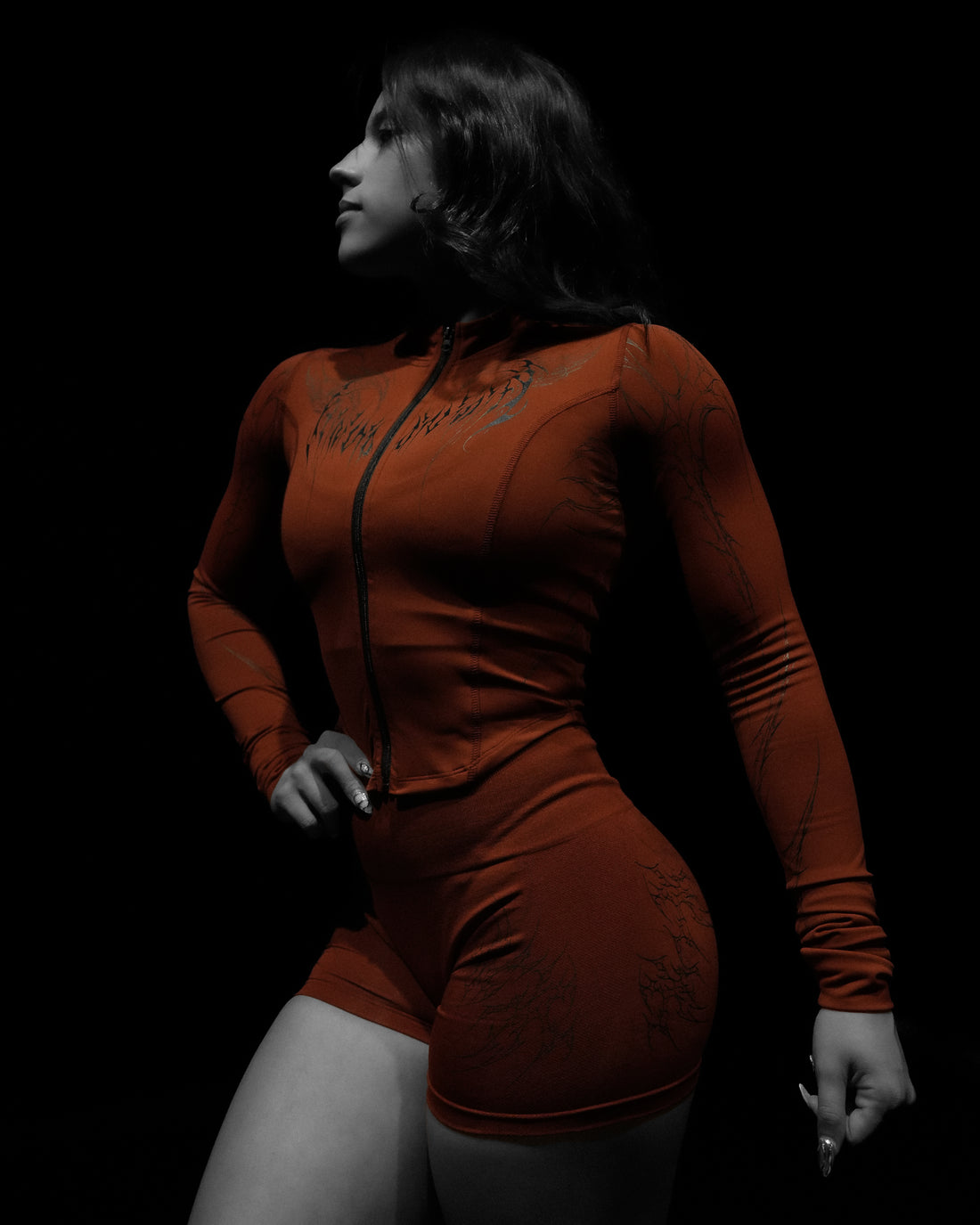 Women's Void Tech™ Moonveil Zip-up Compression jacket [CORAL]