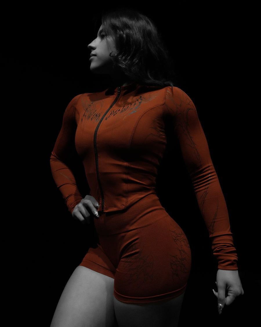 Women's Void Tech™ Moonveil Zip-up Compression jacket [CORAL]