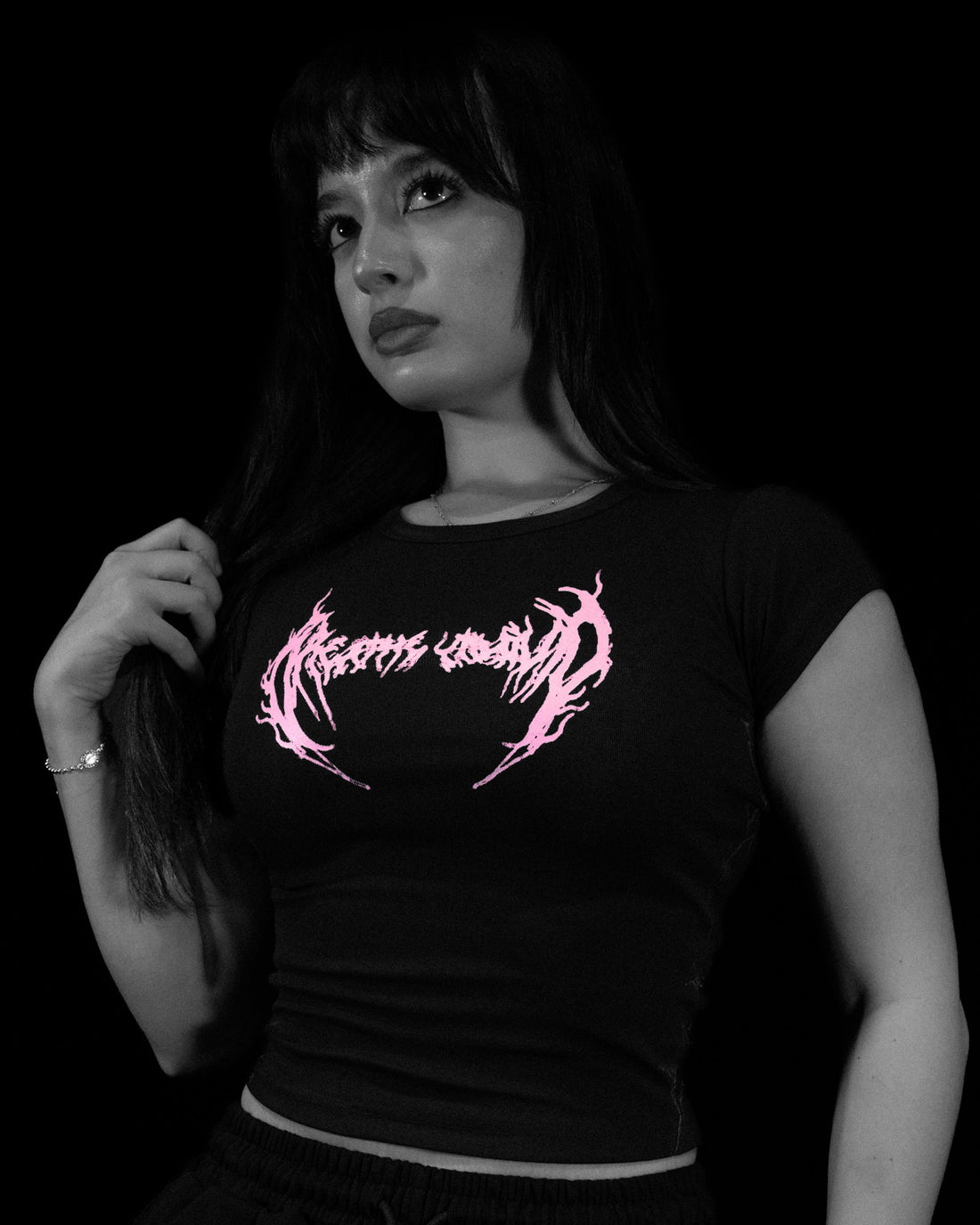 Covenant Fitted Baby Tee [BLOSSOM PINK]