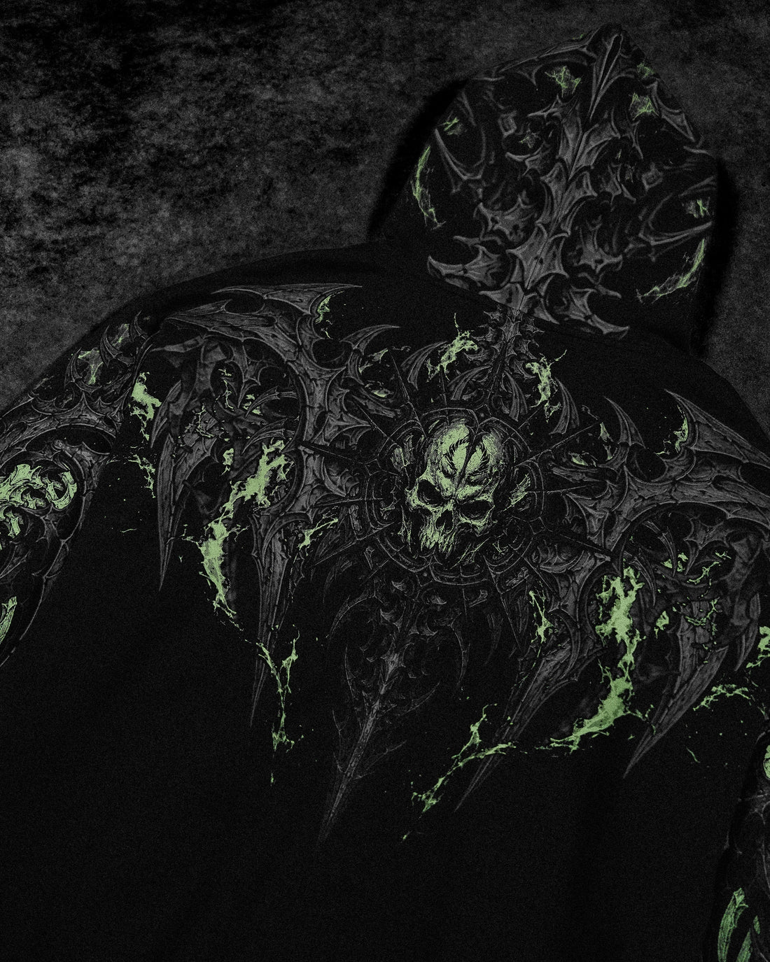 Death Slayer Oversized Zip-up Hoodie [DECAY]