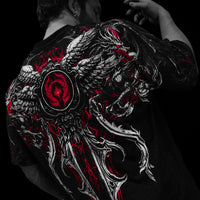 Seraphim Oversized T-SHIRT [HEAVENLY RED]