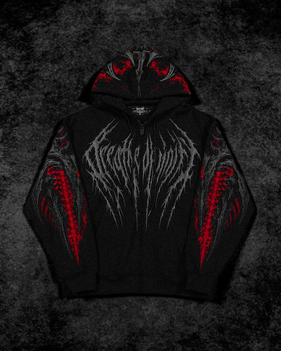 Death Slayer Oversized Zip-up Hoodie [NIGHTMARE]