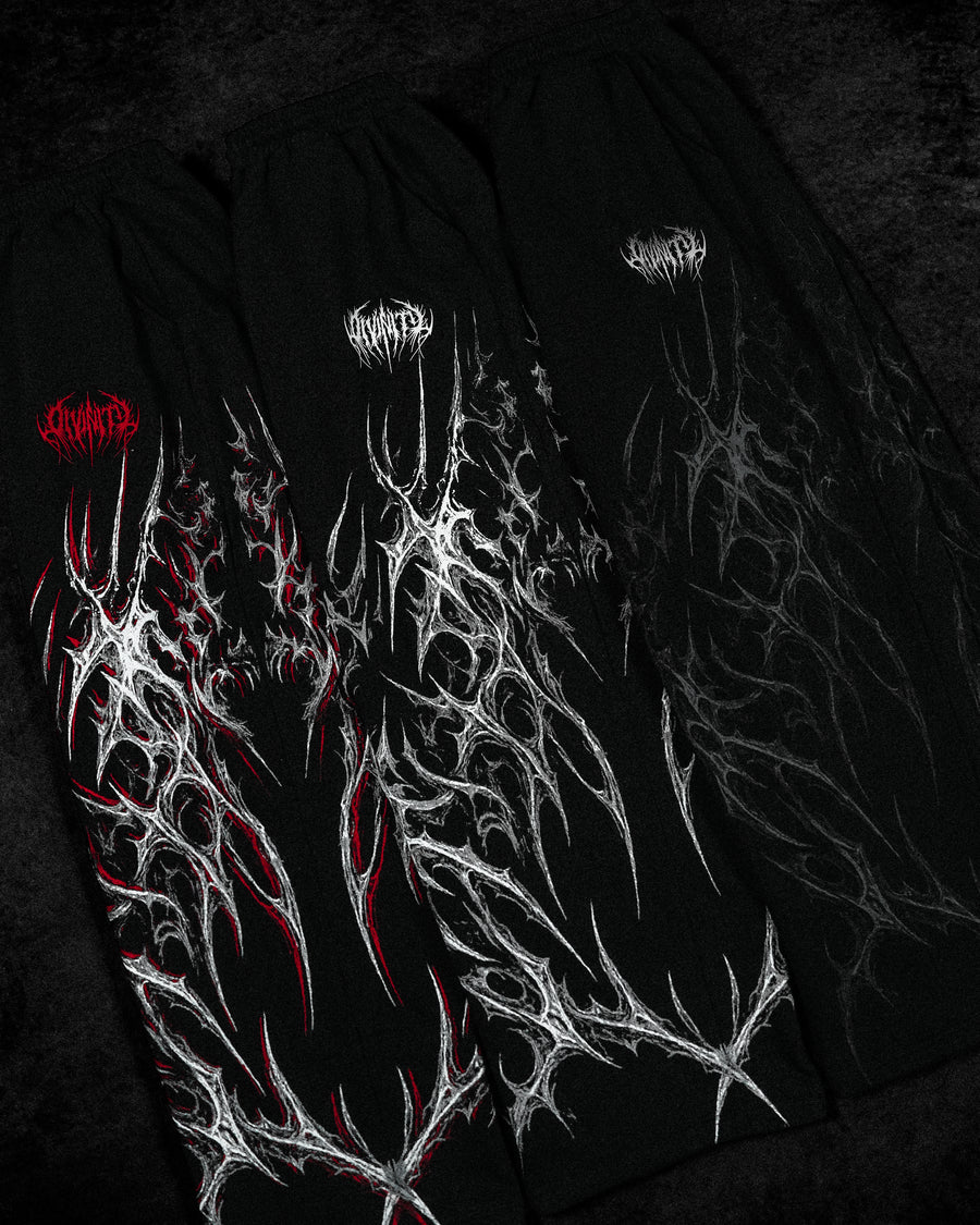 Blood Omen Banana Shape Uncuffed luxury sweatpants [MIDNIGHT]