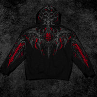 Death Slayer Oversized Zip-up Hoodie [NIGHTMARE]