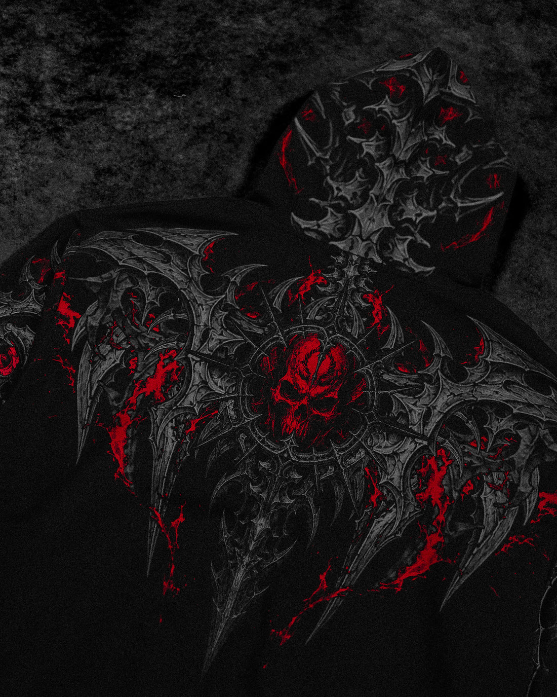 Death Slayer Oversized Zip-up Hoodie [NIGHTMARE]