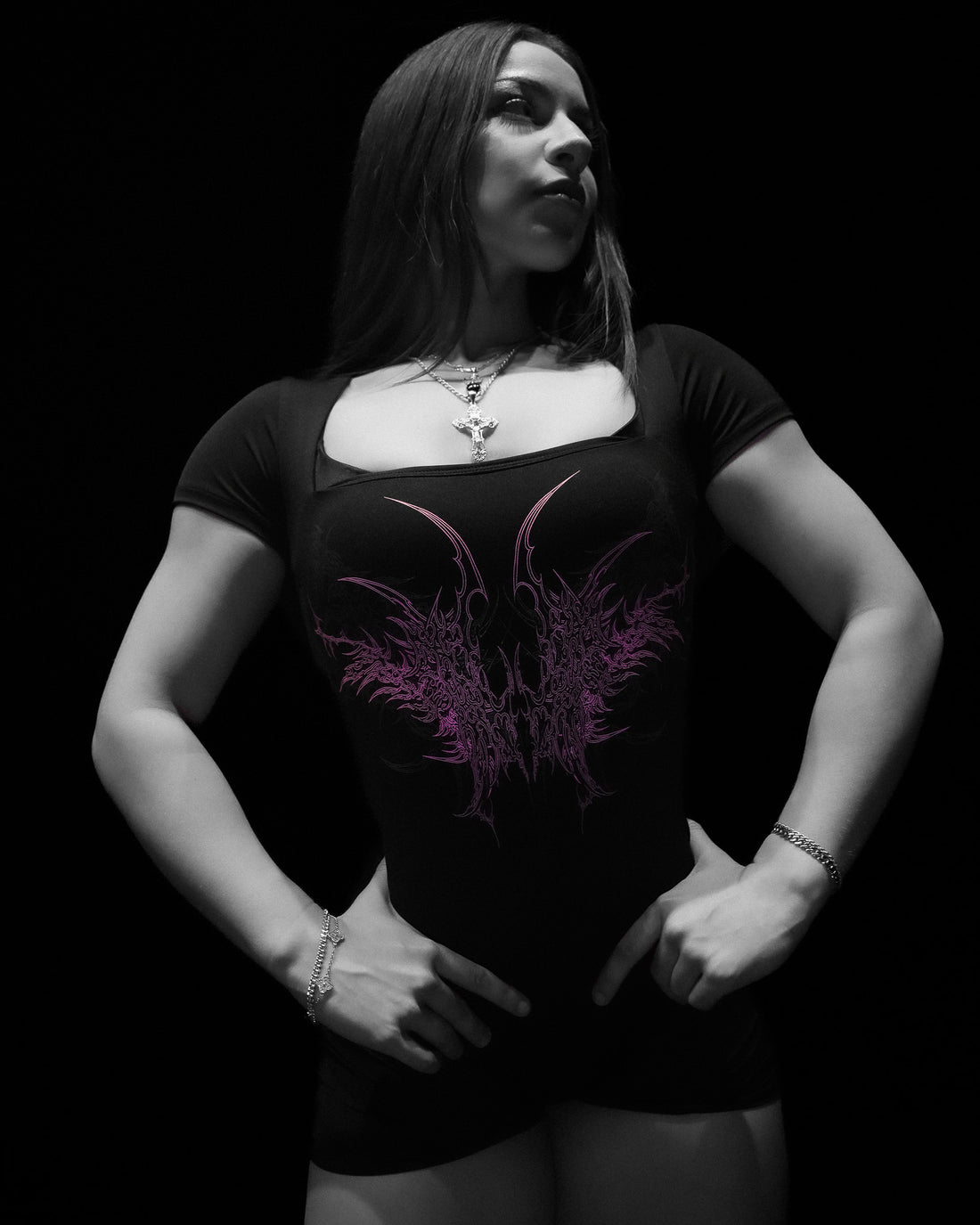 Women's Void Tech™ Night Phoenix Onepiece Bodysuit [BLOSSOM PINK]