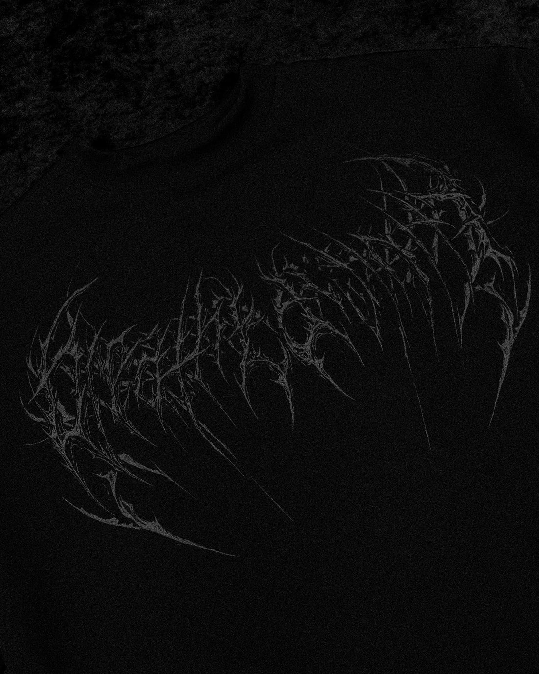 Dark Cathedral Oversized T-shirt [DARKNESS]