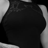 Women's Nightveil Tank top [DARKNESS]