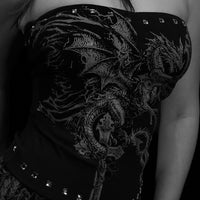 Women's Wyvern Tube Top [DARKNESS]