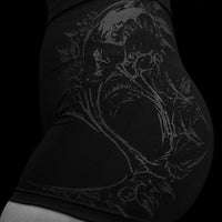 Women's Nightveil Void Tech™ Seamless Shorts [DARKNESS]