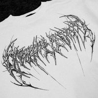 Dark Cathedral Oversized T-shirt [DIVINE WHITE]
