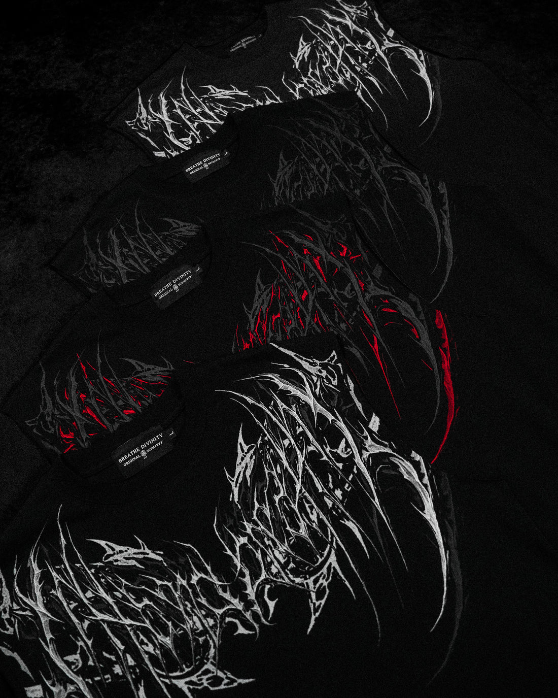 Dark Forge Oversized Cutoff Tee [VOID BLACK]