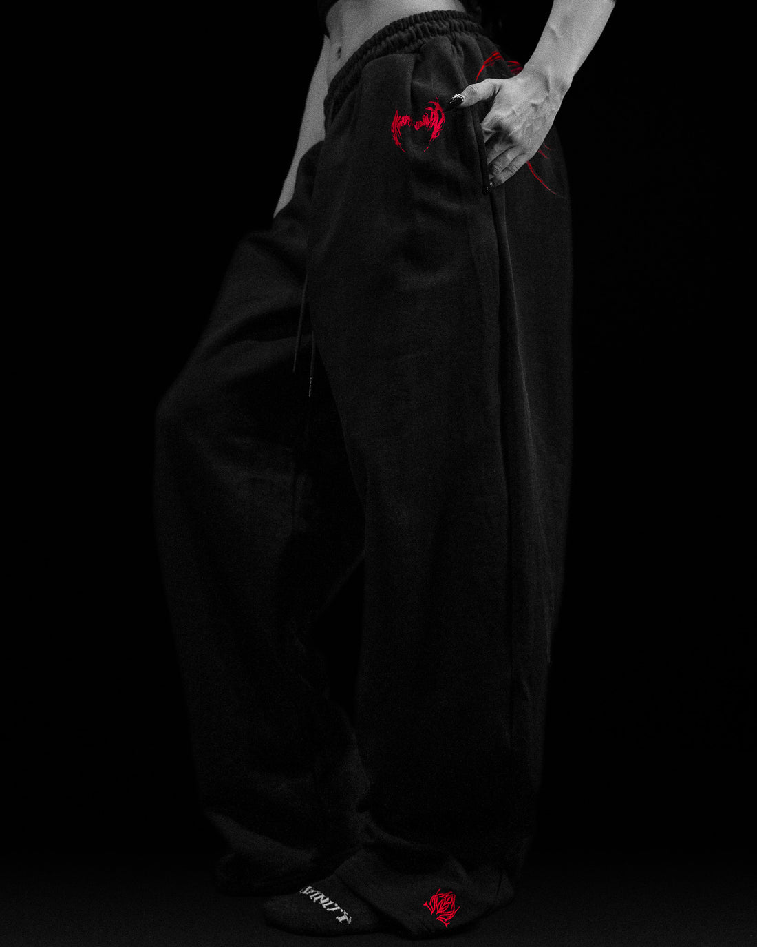 DeathWing Banana Shaped Uncuffed Sweatpants [NIGHTMARE]