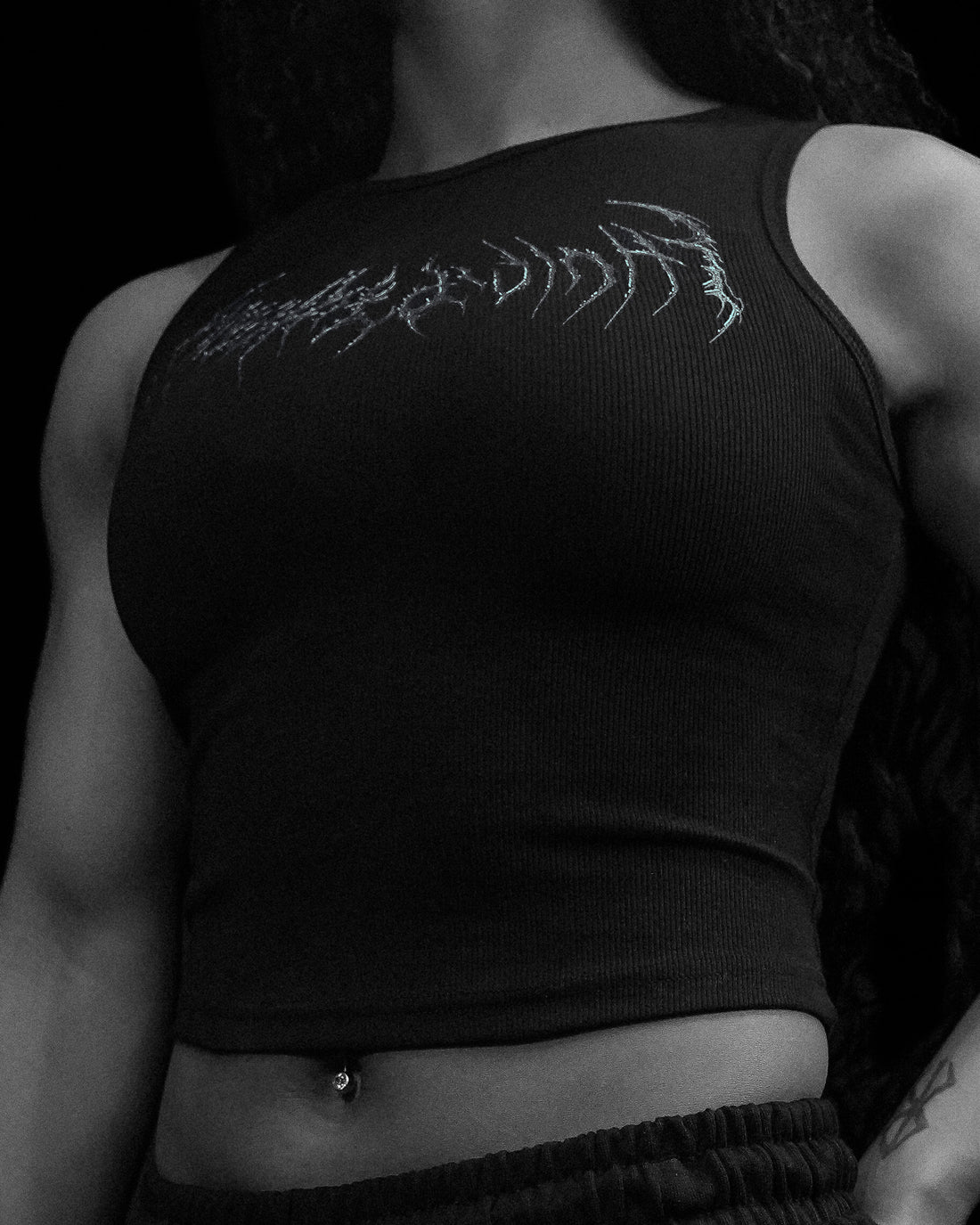 Women's Death Rose Tank Top [FROST]