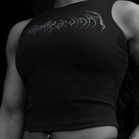 Women's Death Rose Tank Top [FROST]