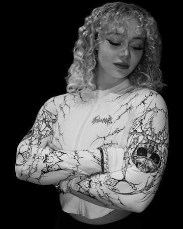 Women's Void Tech™ Widowmaker Zip-up Compression Jacket [DIVINE WHITE]