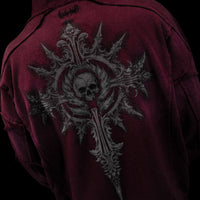 Ruined Oversized Zip-up Hoodie [VIOLA]