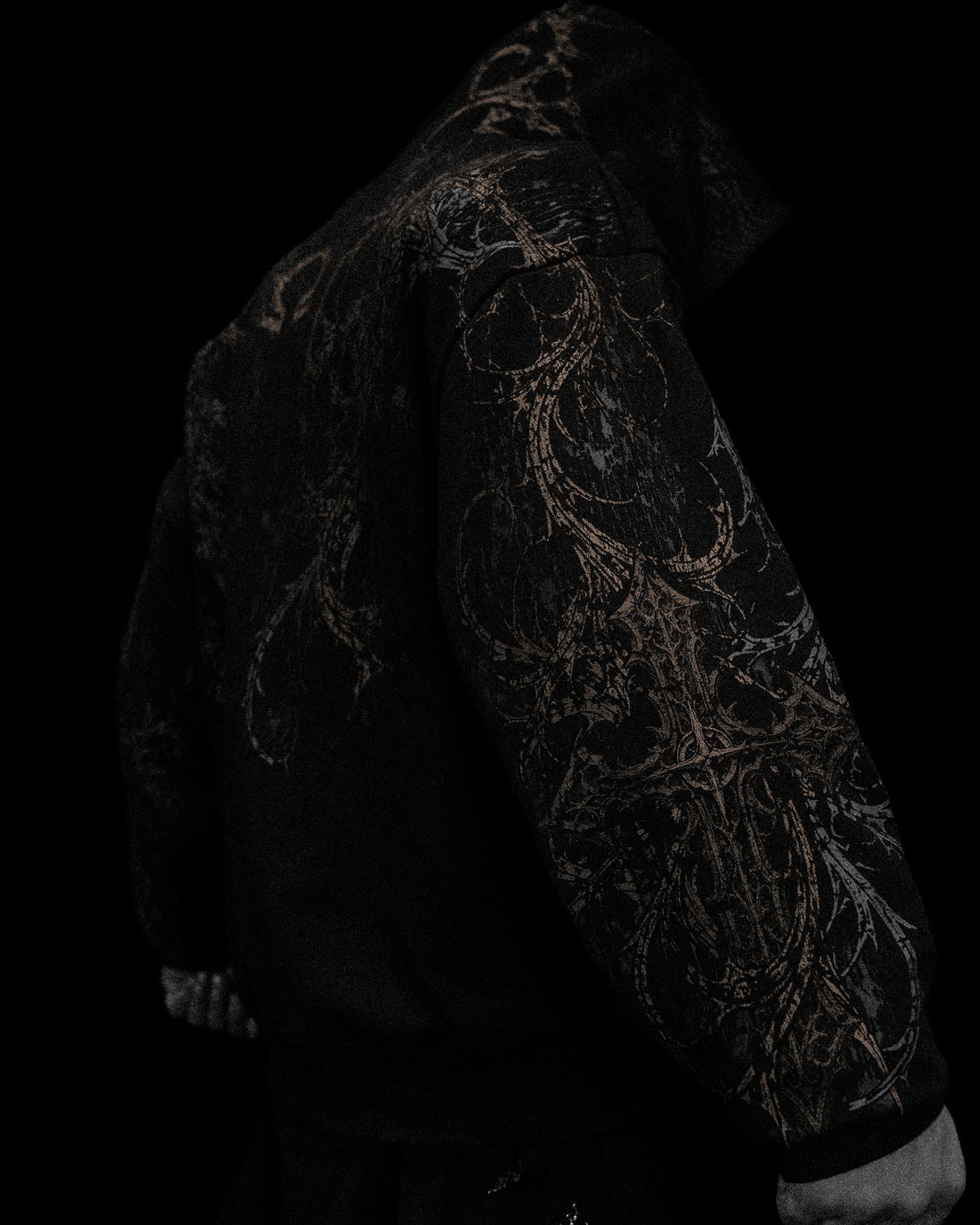Sanctuary Oversized Zip-up Hoodie [WITHER]