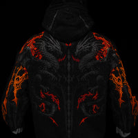 Dragon Blade Oversized pullover hoodie [INFERNO]