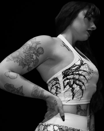 Women's Void Tech™ Night Claw Halter Top [DIVINE WHITE]