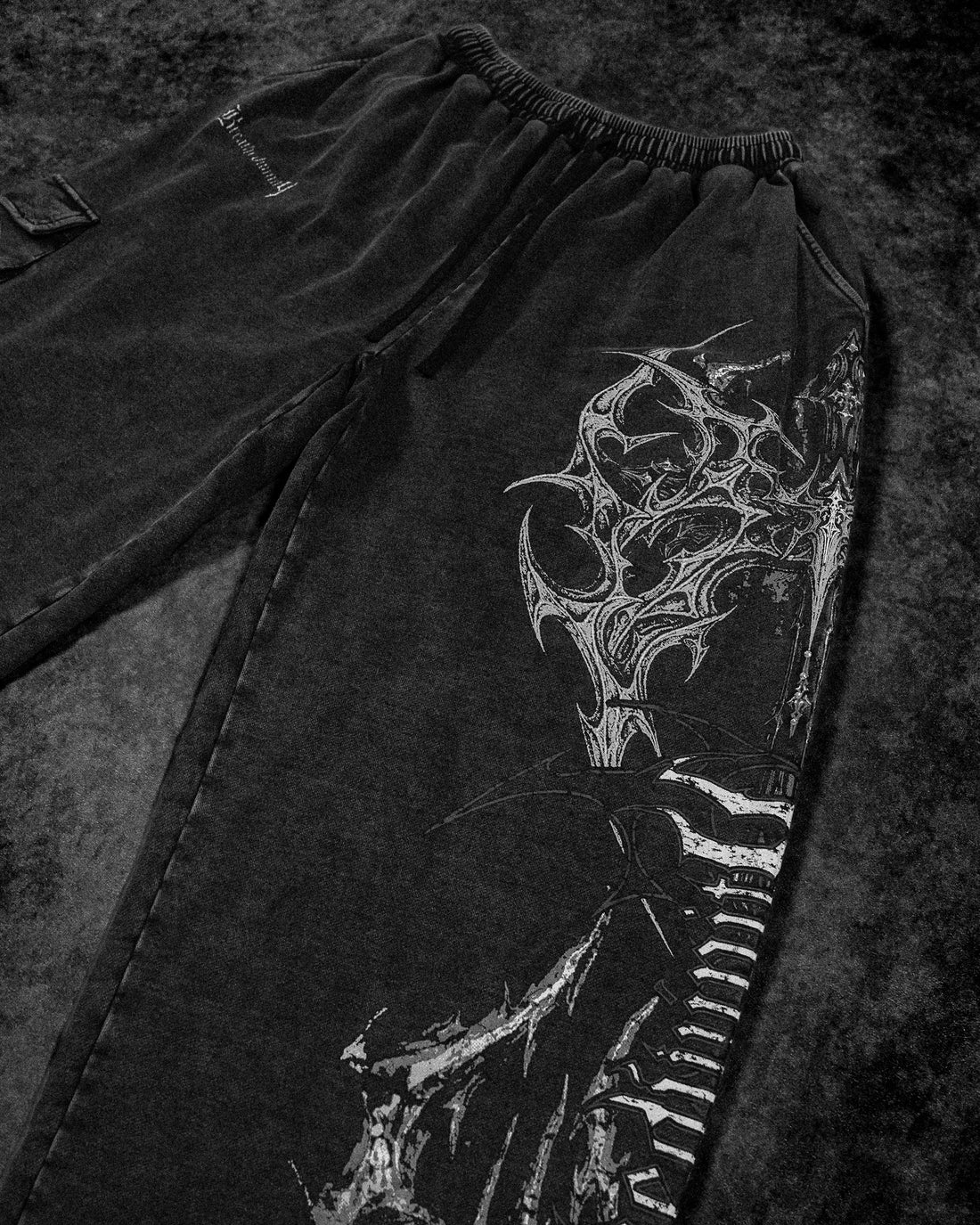 Death-Script Oversized Uncuffed Cargos [VINTAGE]