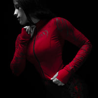 Women's Void Tech™ Cathedral Zip-up Compression Jacket [CRIMSON] COMING SOON