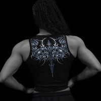 Women's Death Rose Tank Top [FROST]