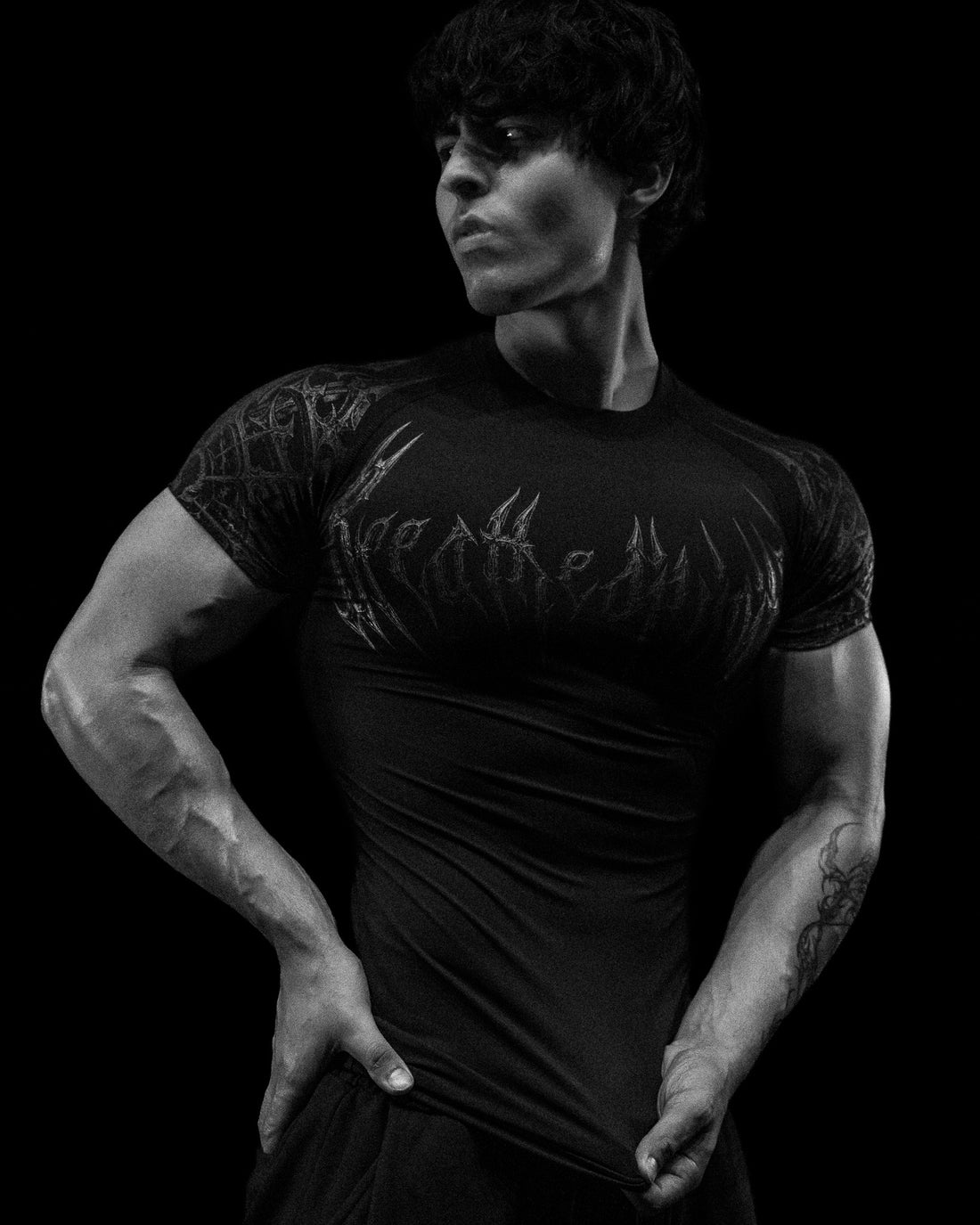 Void Tech™ BloodBorne shortsleeve Compression [DARKNESS]