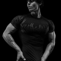 Void Tech™ BloodBorne shortsleeve Compression [DARKNESS]