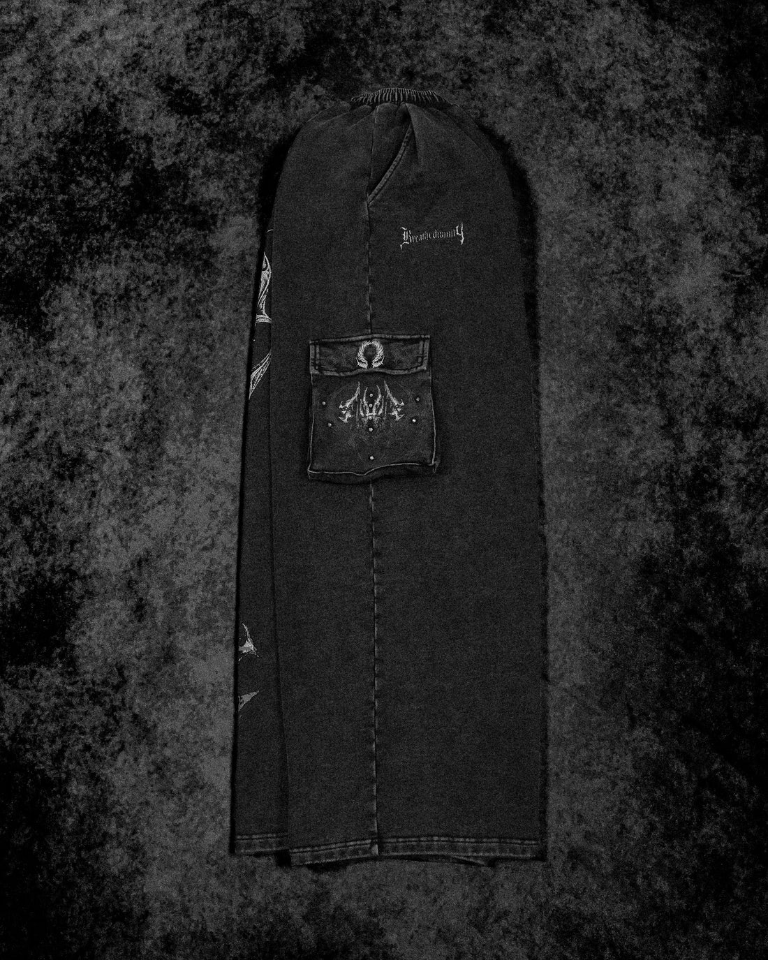 Death-Script Oversized Uncuffed Cargos [VINTAGE]