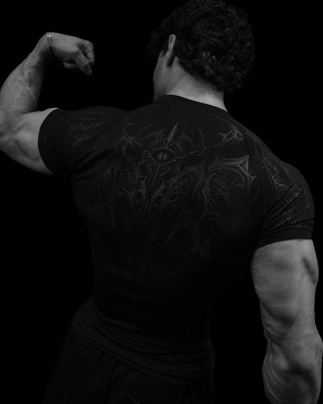 Void Tech™  Parasite Short Sleeve Compression [DARKNESS]