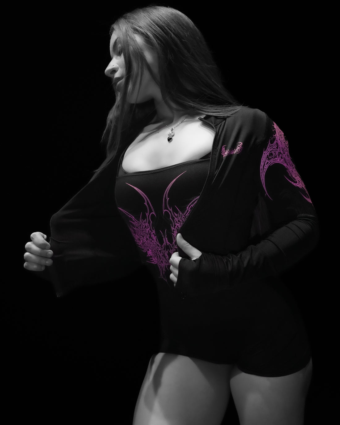 Women's Void Tech™ Night Phoenix Onepiece Bodysuit [BLOSSOM PINK]