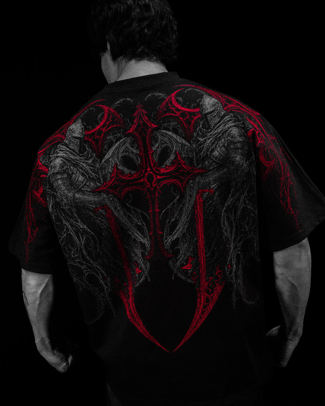 Arc Knight Oversized T-shirt [NIGHTMARE]