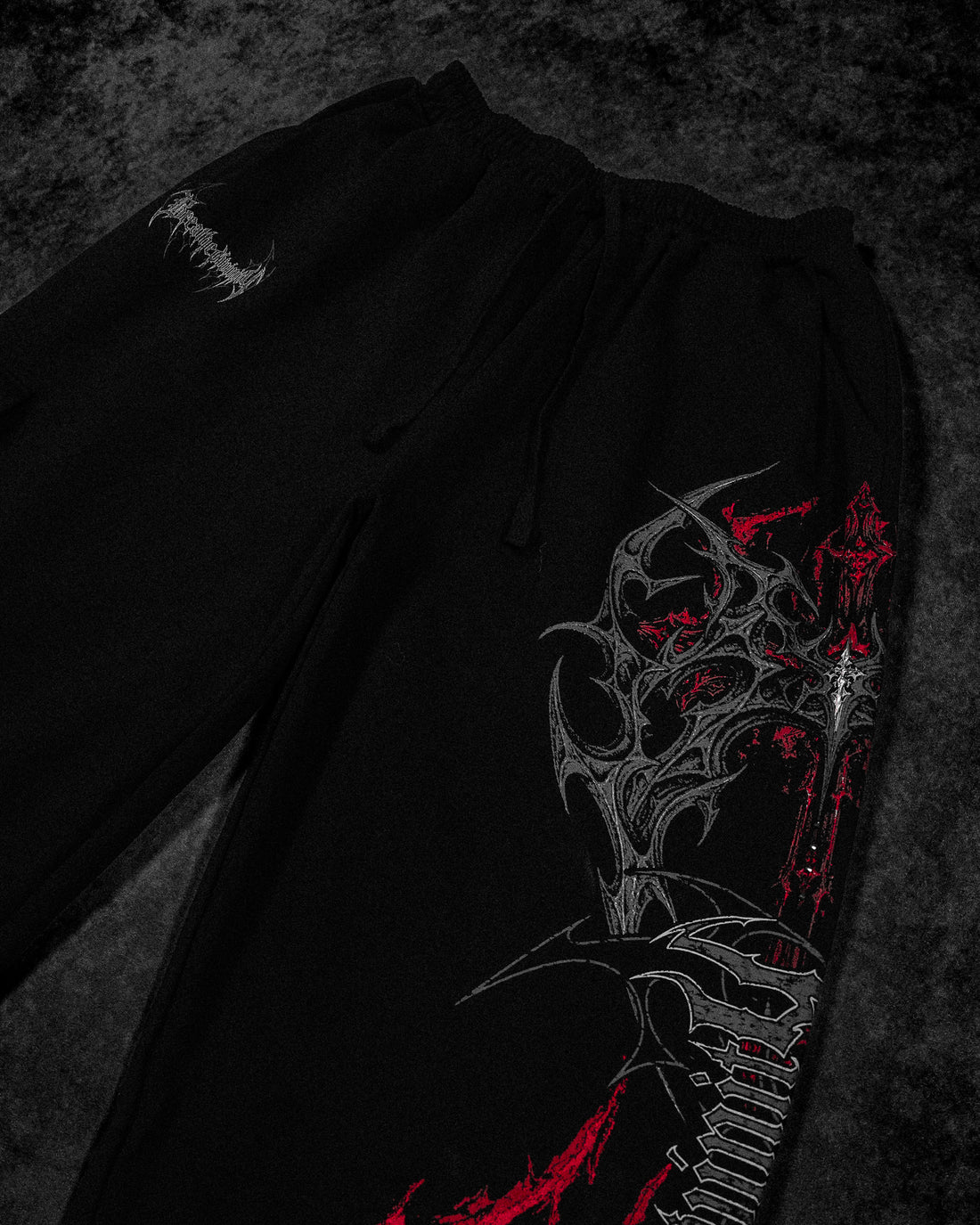 Death-Script Oversized Uncuffed Cargos [NIGHTMARE]