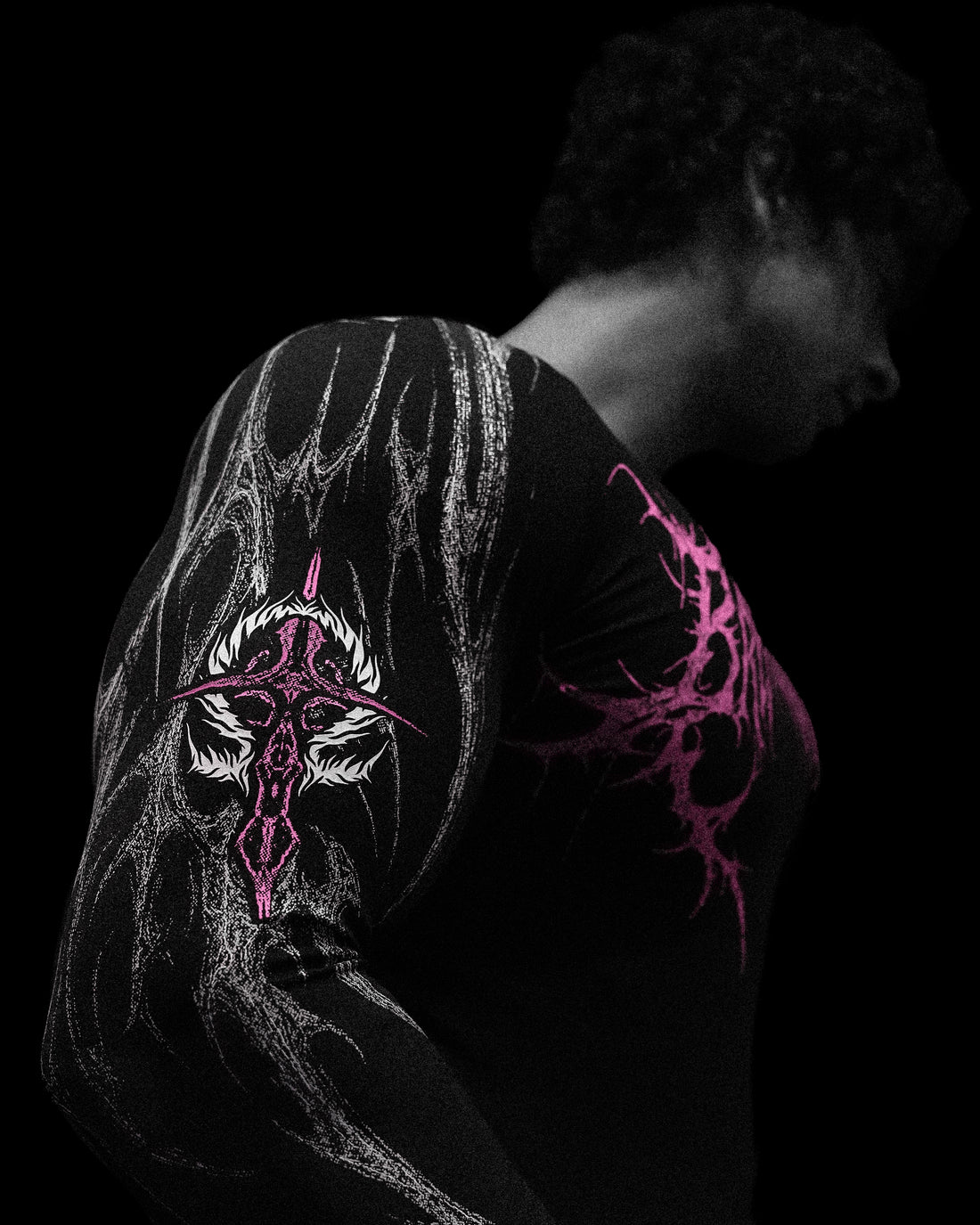 Void Tech™  Fallen Knight longsleeve Compression [BLOSSOM PINK]