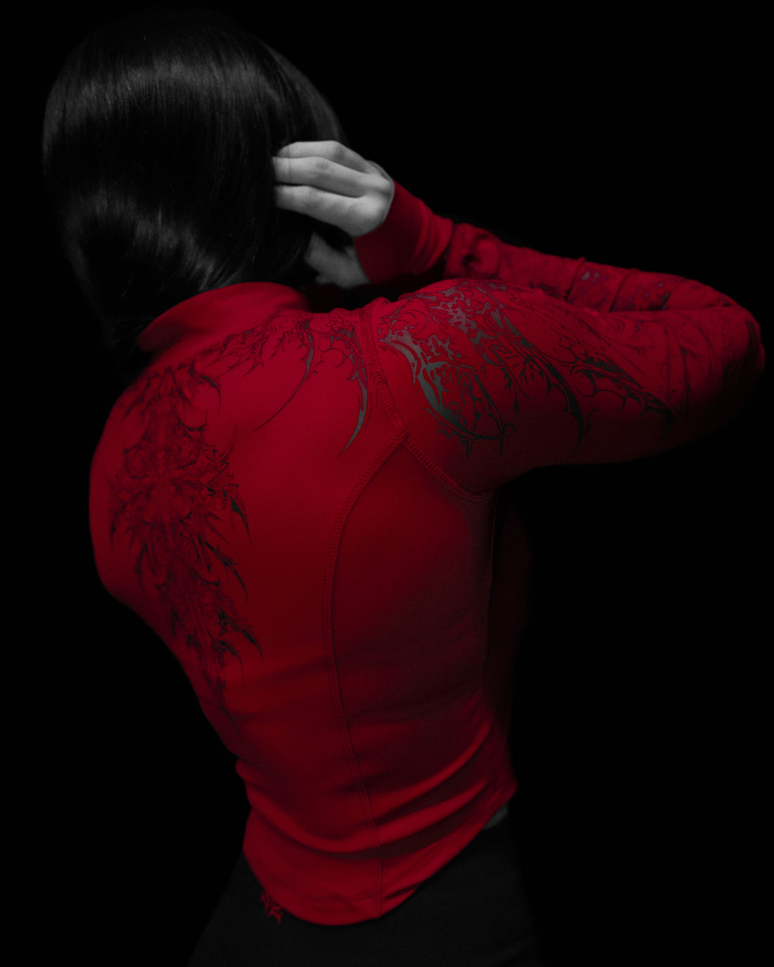 Women's Void Tech™ Cathedral Zip-up Compression Jacket [CRIMSON] COMING SOON