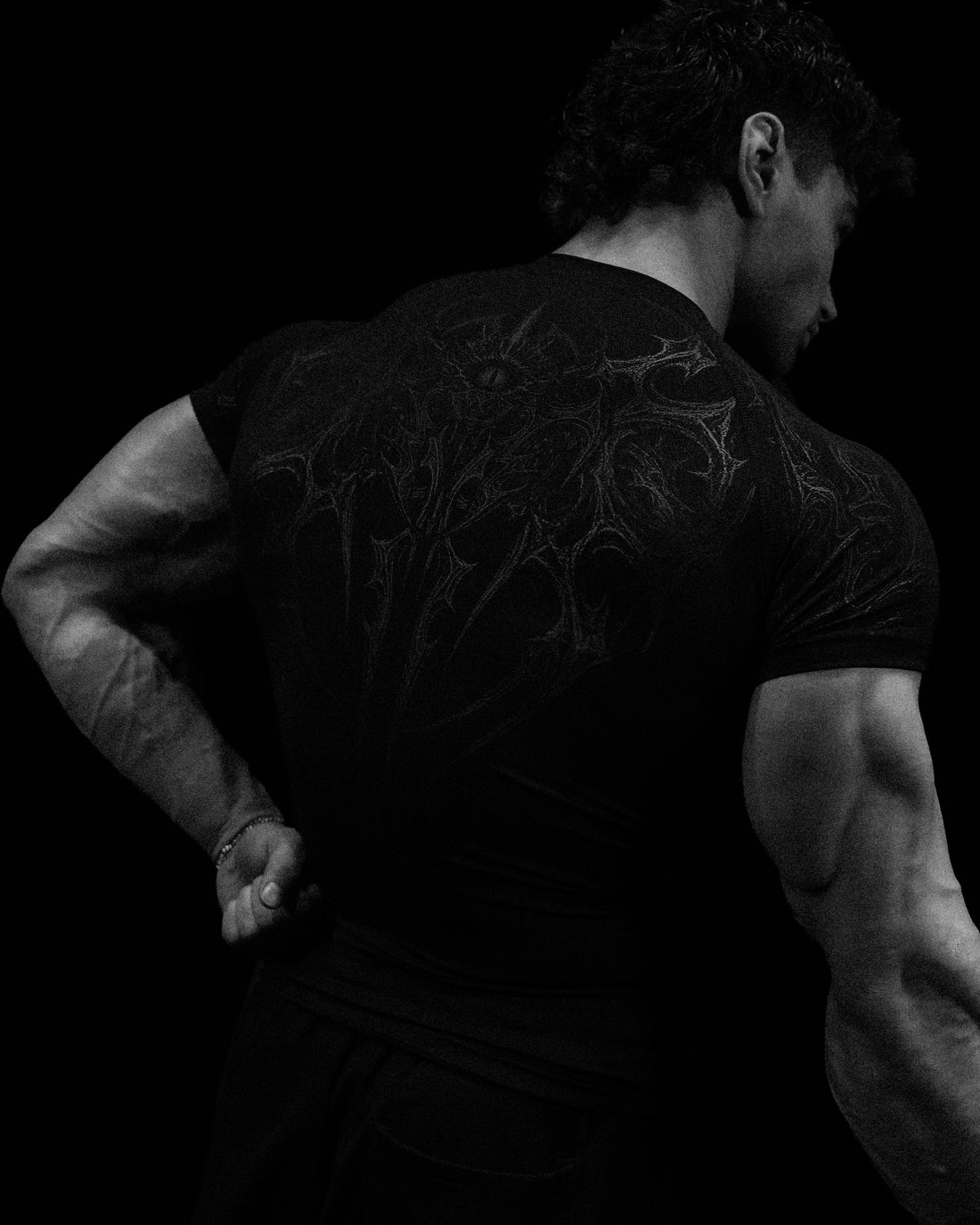 Void Tech™  Parasite Short Sleeve Compression [DARKNESS]