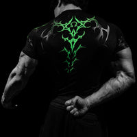 Void Tech™ Phantom X Short Sleeve Compression [GLOW IN THE DARK]