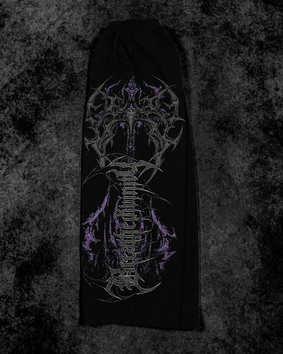 Death-Script Oversized Uncuffed Cargos [DUSK]