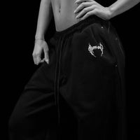 DeathWing Banana Shaped Uncuffed Sweatpants [VOID BLACK]