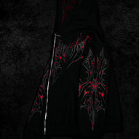 Shadow Monarch Oversized Zip-up Hoodie [INFERNO]