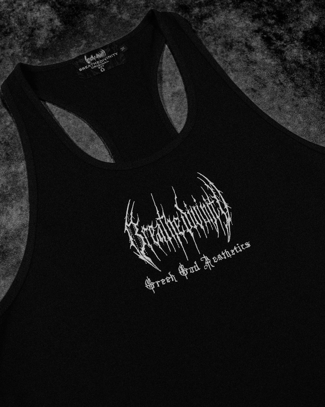Greek God Aesthetics Bodybuilding Stringer [VOID BLACK]