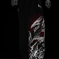 Wyvern Uncuffed luxury sweatpants [HEAVENLY RED]